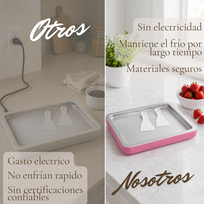 RollCream Pro — Máquina de helados enrollados en casa