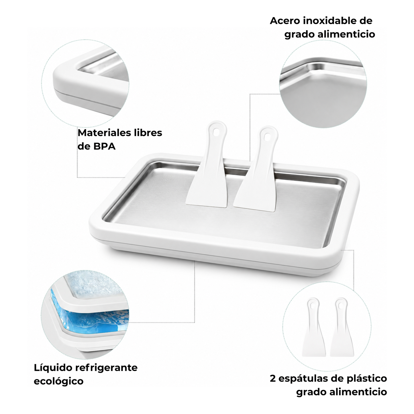 RollCream Pro — Máquina de helados enrollados en casa